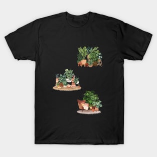 House plants in pots T-Shirt